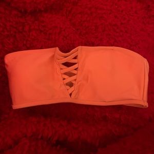 strapless bikini top